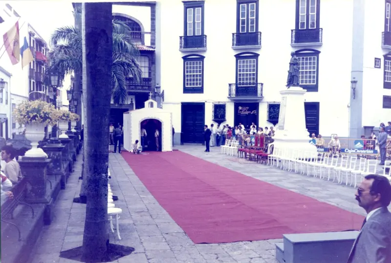 Visita de SS.MM. los Reyes de España a La Palma